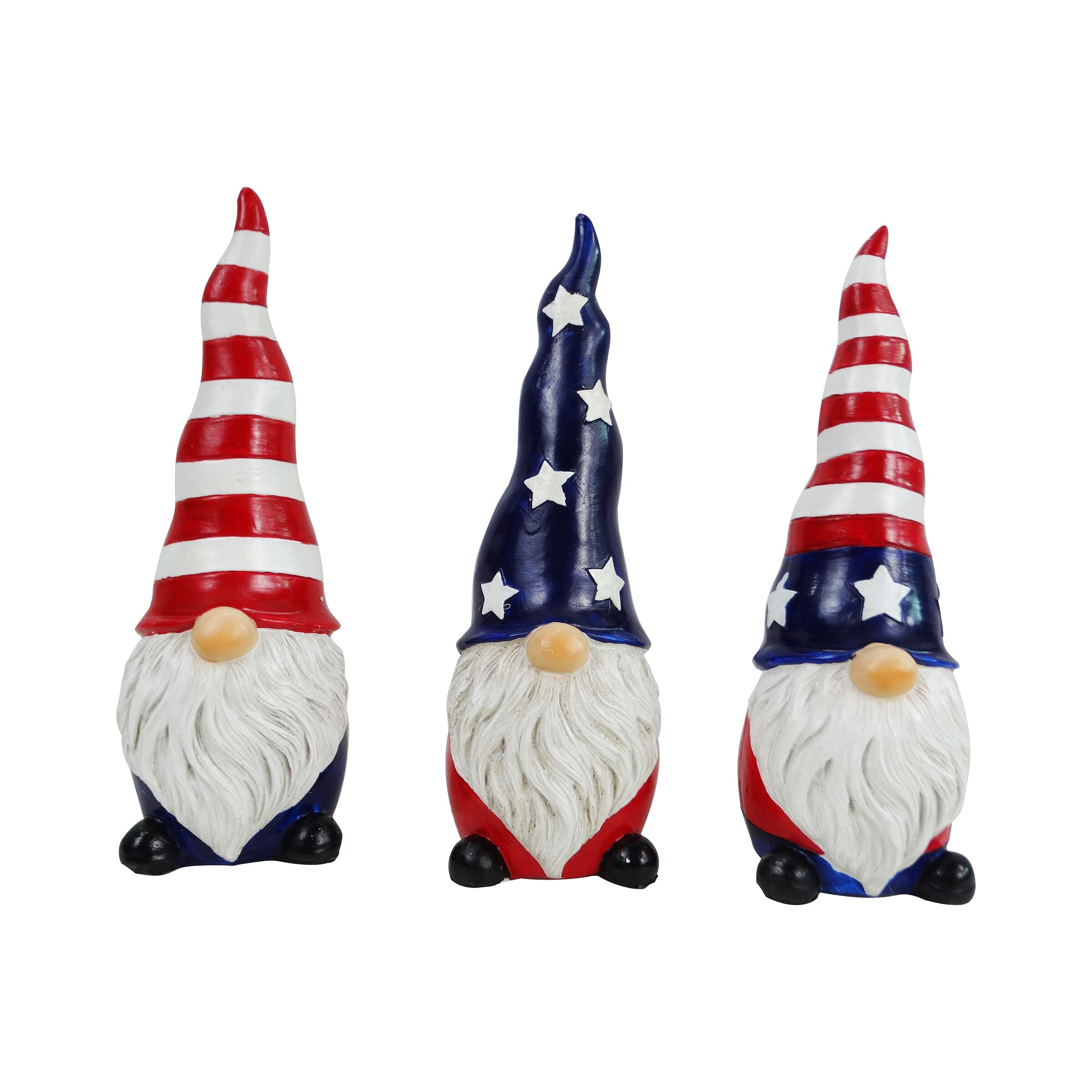 Alpine Corporation Patriotic American Gnome Statue