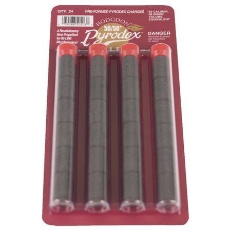 24-Pack 50 Grain 0.50 Caliber Pyrodex Pellet