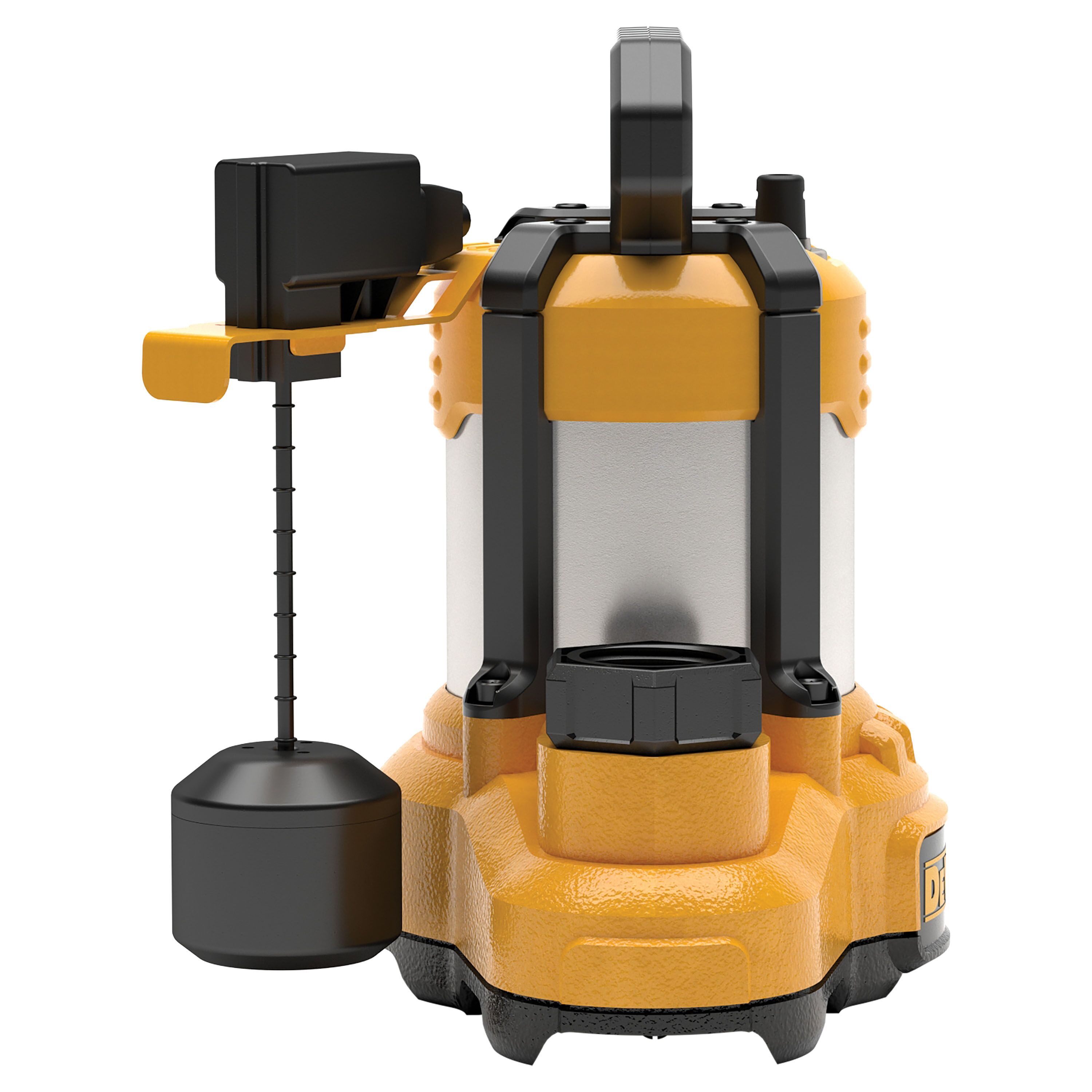 Dewalt 1/3 HP Cast Iron/Stainless Sump Pump - VFS - 10