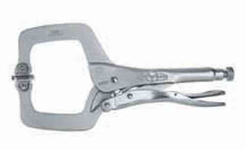 11" Original Locking C-Clamp With Swivel Pads