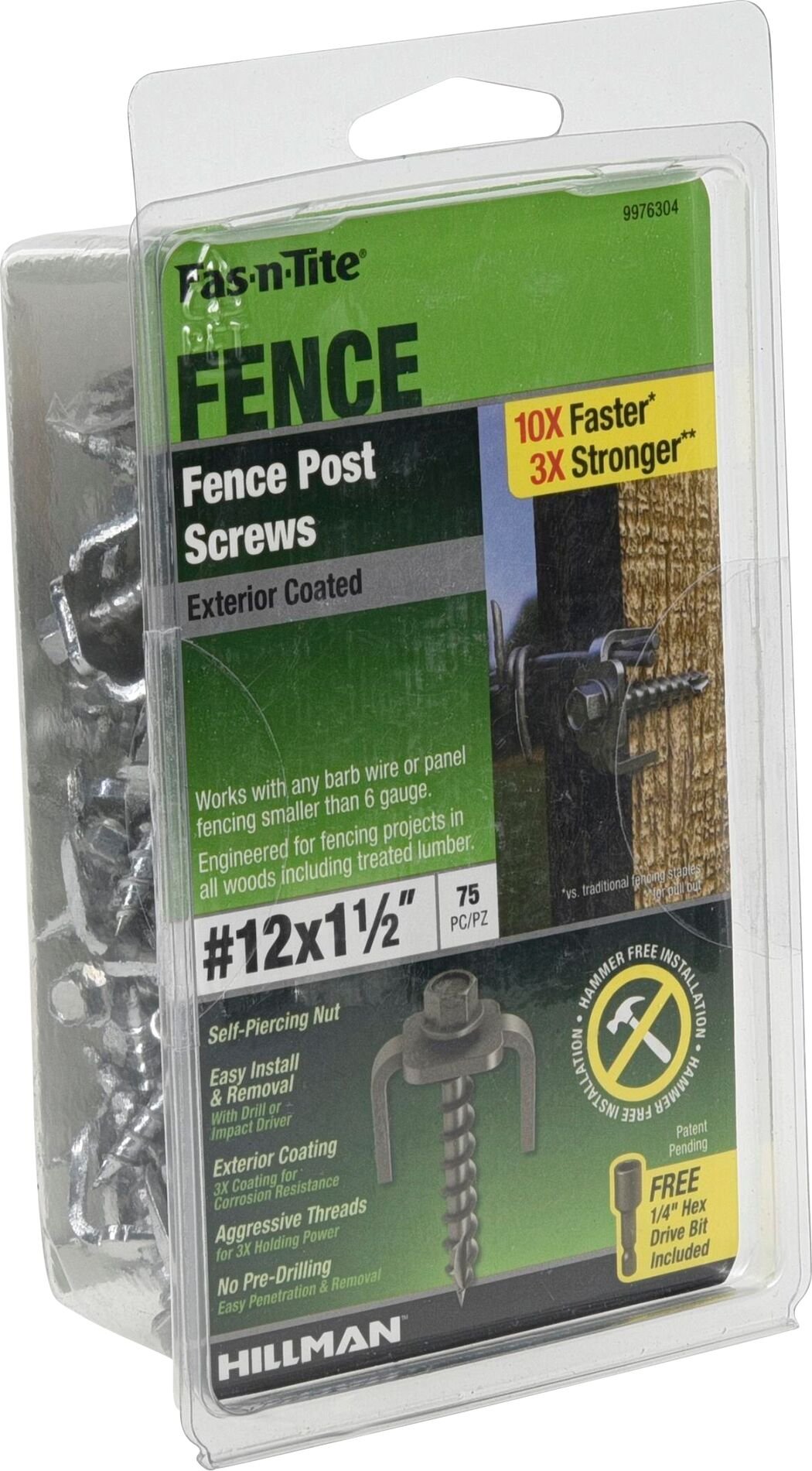 Hillman Fas-N-Tite Exterior-Coated Fence Post Screws