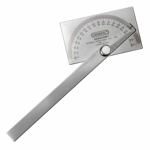 ANGLE-IZER Square Head Stainless Steel Angle Protractor