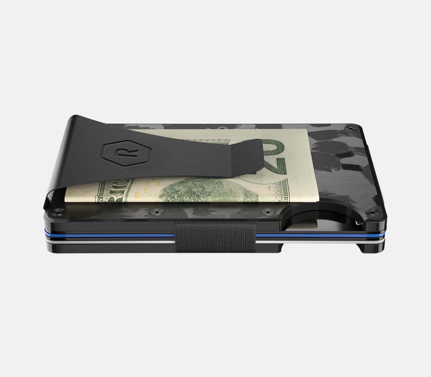 小物 The Ridge Forged Carbon Money Clip Money Clip Aluminum Wallet in Forged Carbon
