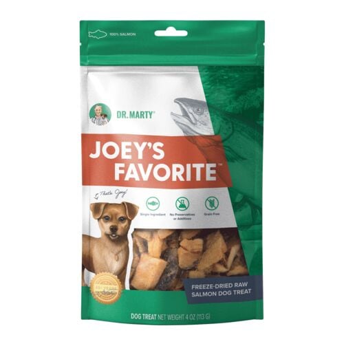 Joey's Favorite Freeze Dried Raw Salmon Dog Treats - 4 oz