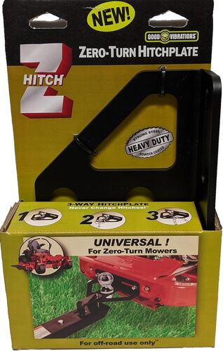 Z-Hitch Zero Turn 3-Way Hitchplate