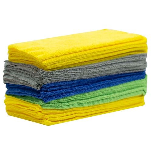 Microfiber Grab-N-Clean Towels - 50 Pack