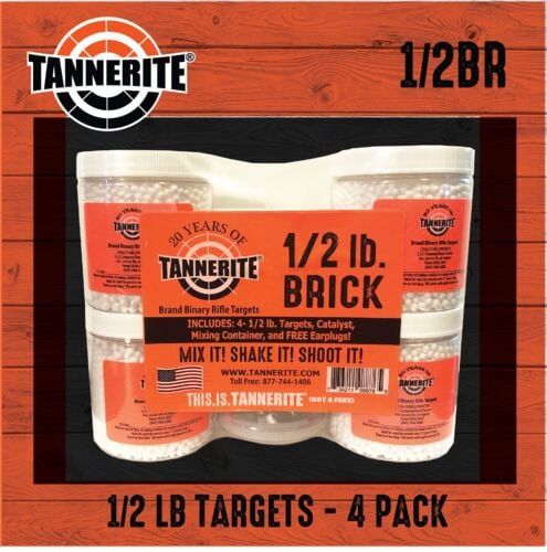 1/2 lb Brick Binary Targets - 4-Pack