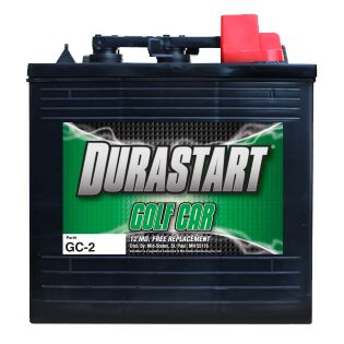 6 Volt SAE Golf Cart Battery 185 Min RC - 2GC-110