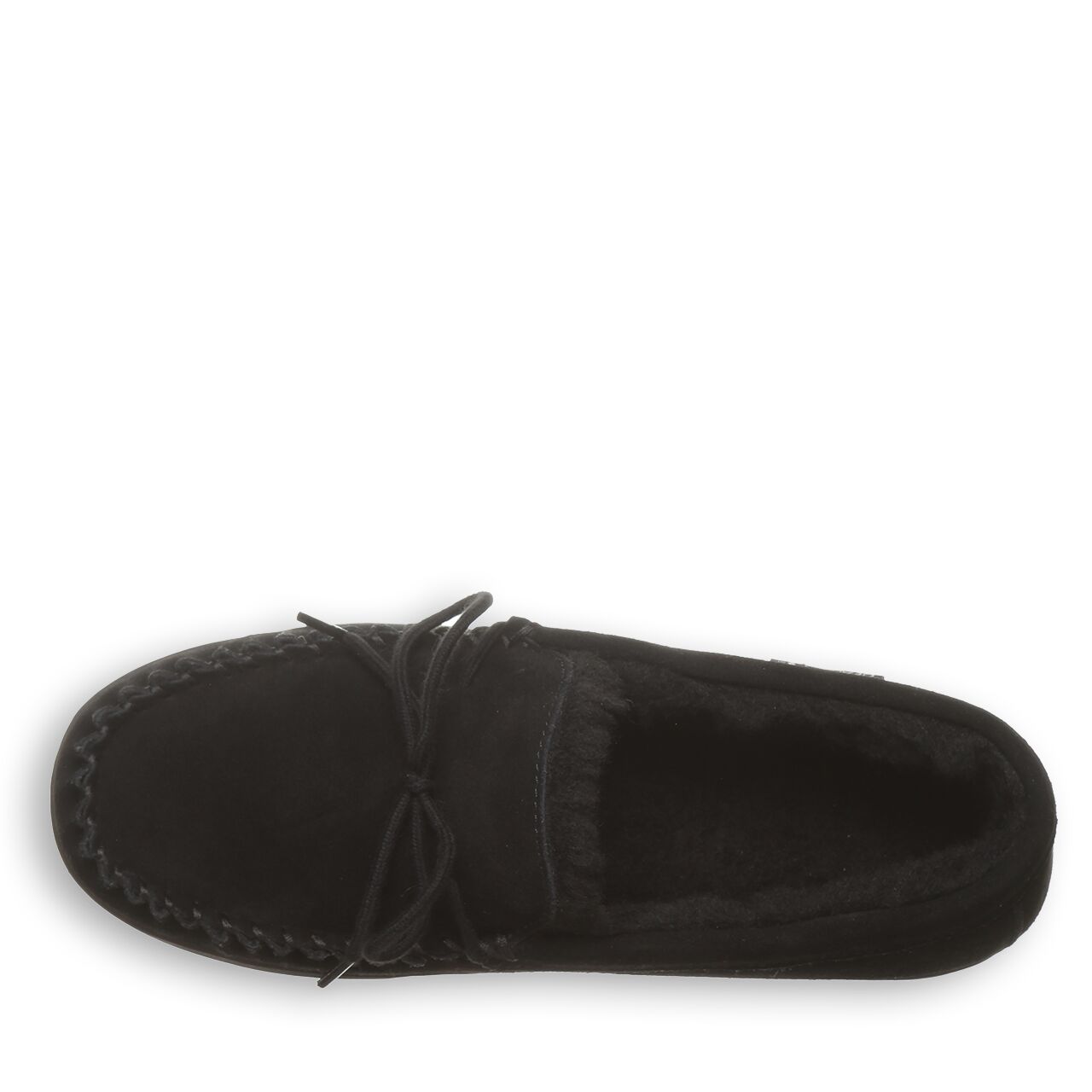 BearPaw Men’s Wayden Slip On Suede Slippers All Black Men’s Size 8 Bearpaw Men main image 2