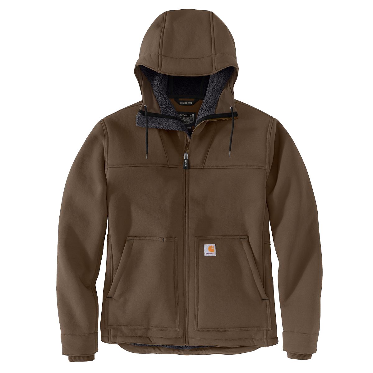 Caprhartt ジャケット Carhartt Men's Super Deluxe Relax Fit Sherpa Lined Jacket