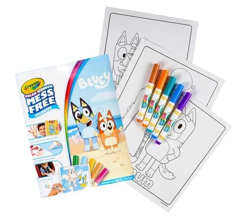 Bluey Color Wonder Mess Free Coloring Set