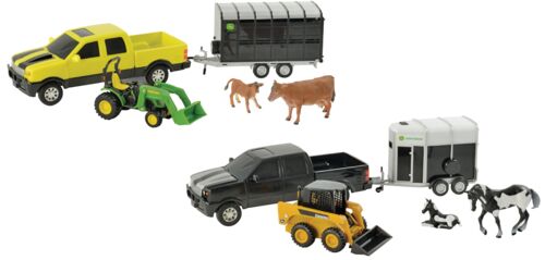 John Deere Assorted Animal Hauling Set