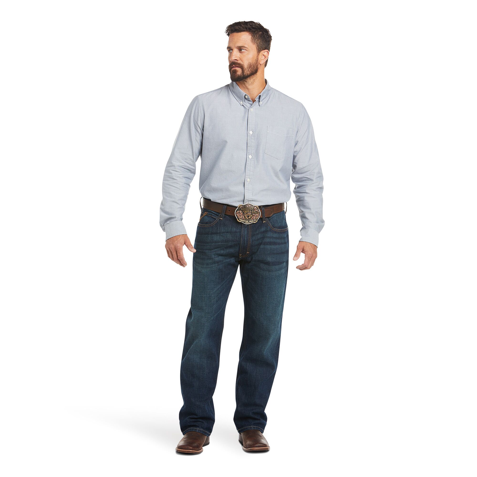 Men's M4 Low Rise Legacy Bootcut Jean in Roadhouse