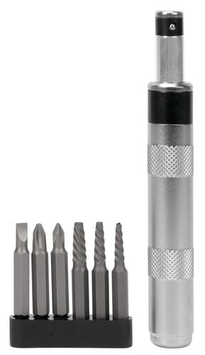 1/4 Impact Driver & Extractor And Bits