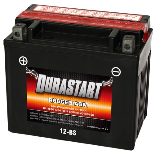 Supercrank Select AGM Powersport Battery - 12-BS