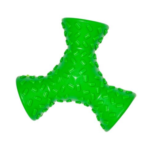 3-Prong Rubber Chew Dog Toy