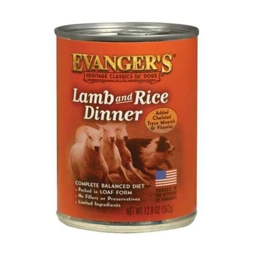 Lamb and Rice Wet Dog Food - 12.8 oz
