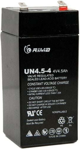 4 Volt Solar Energizer Replacement Battery - 2 Miles