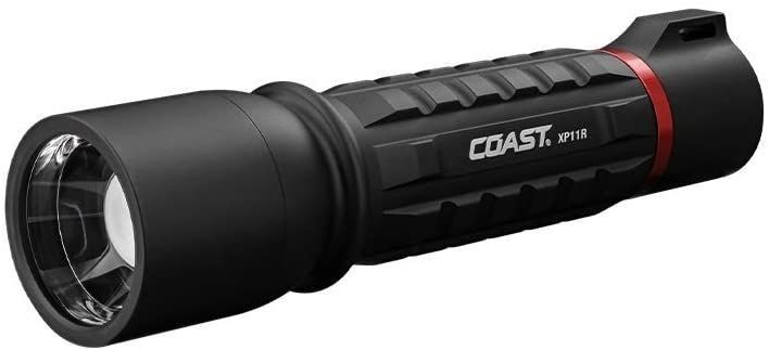 Coast 2100 Lumen Rechargeable Dual Power LED Flashlight