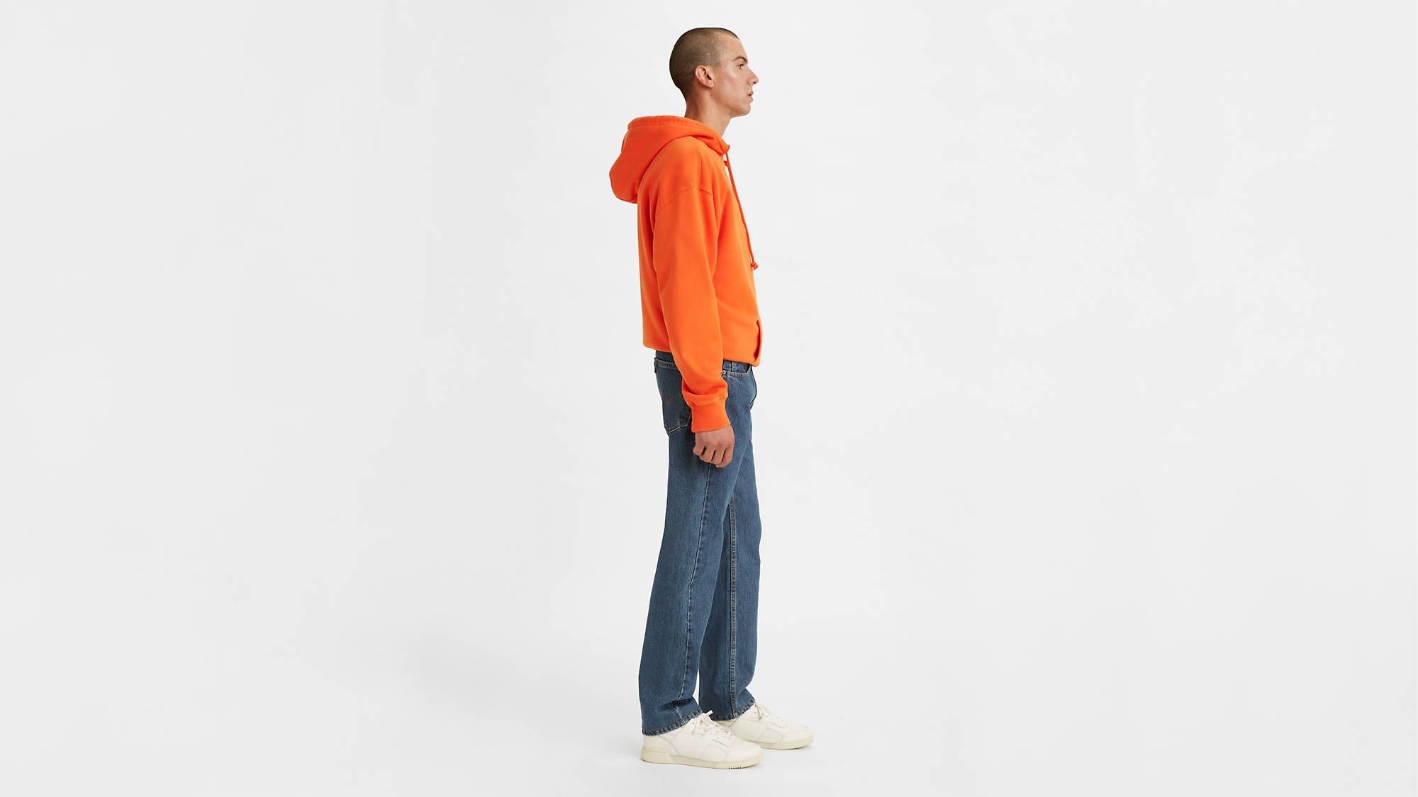 Men's 505 Regular Fit Jean in Dark Stonewash