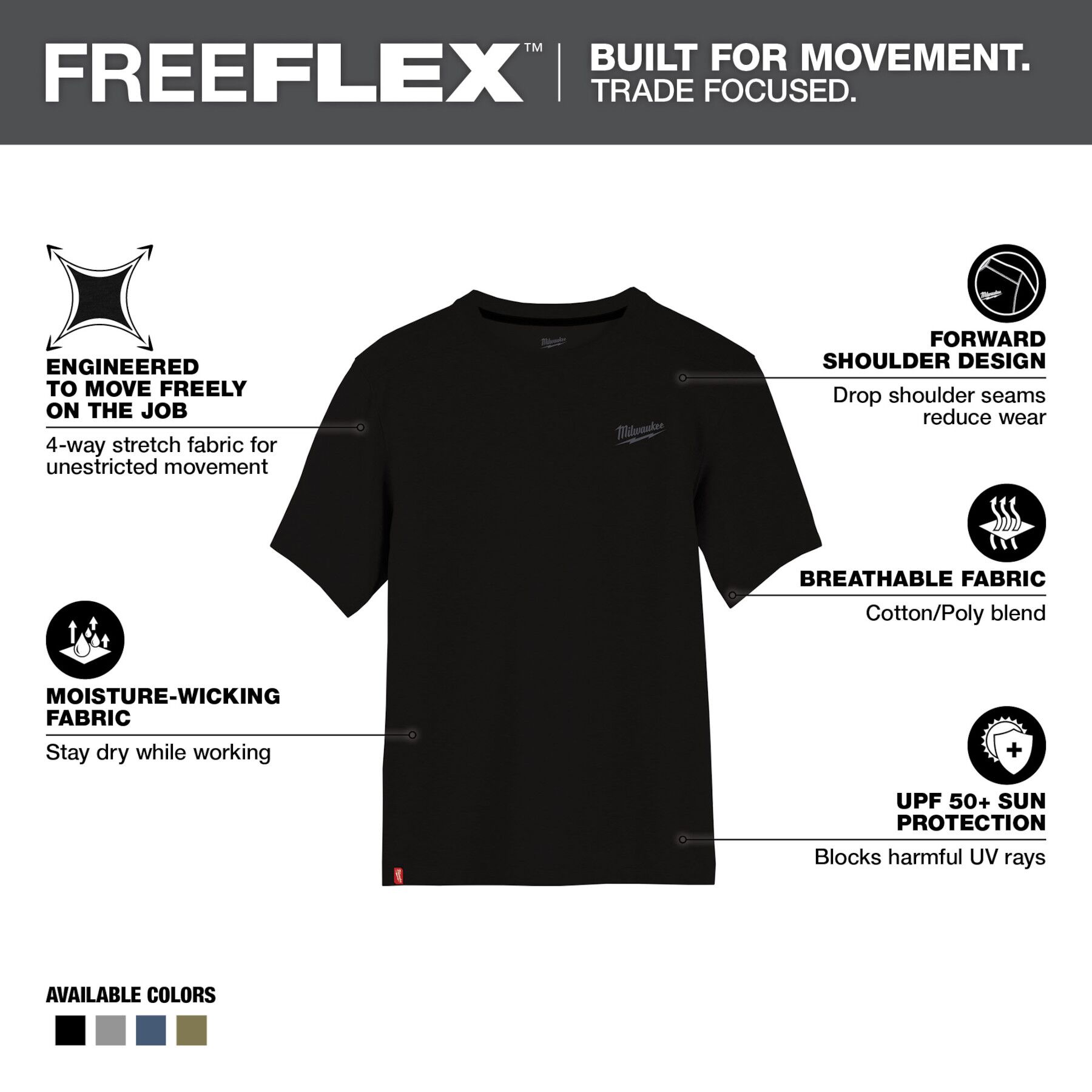 EVO +1F PROPERTY WORK SHIRT ブラック M Shop Built For Speed Workshirt in Black | Steady Clothing