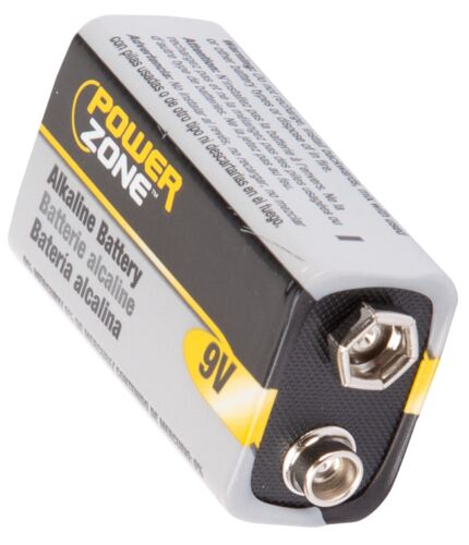9V Alkaline Batteries - 2 Pack