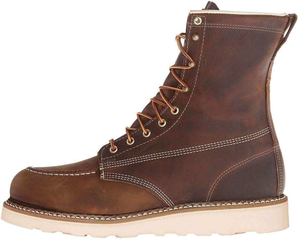 Men's American Heritage 8" Trail Crazy Horse Safety Toe Boot
