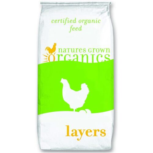 Natures Grown Organic 16% Layer Feed - 40 Lb