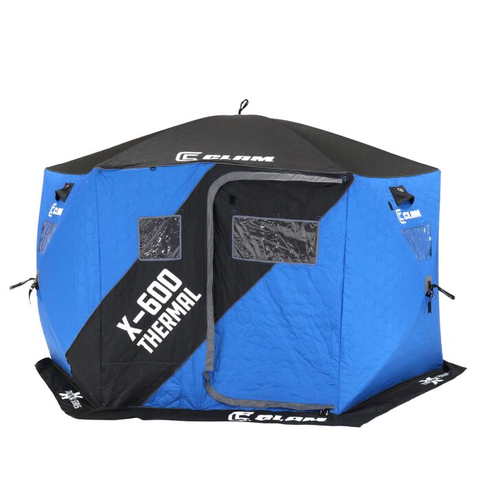 X-600 Thermal Six-Person Hub Ice Shelter