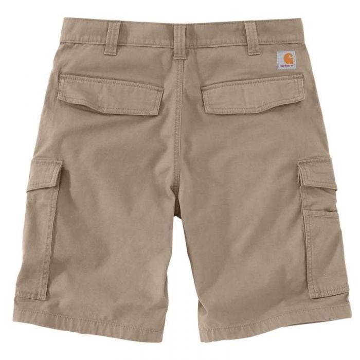 Men's Rugged Flex Relaxed Fit Canvas Cargo Work Short