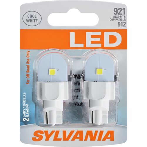 921 White LED Mini Bulb - 2 Pack