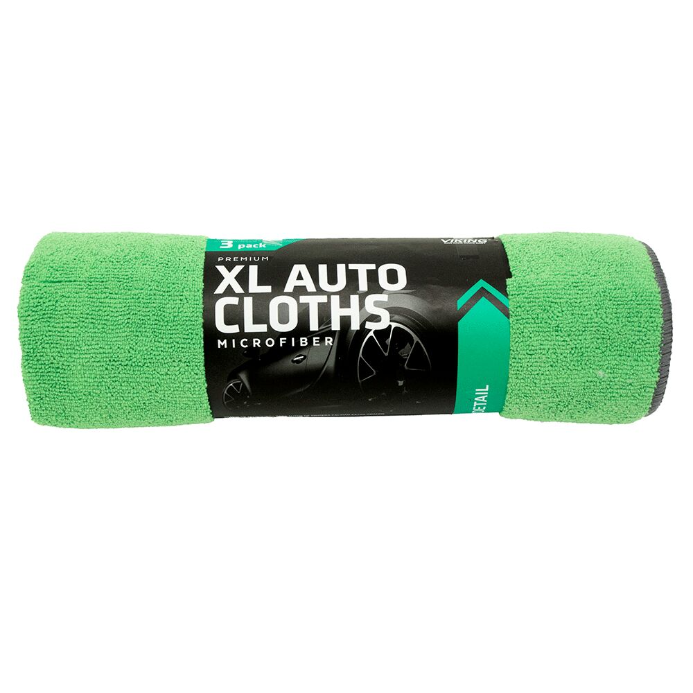Viking XL Microfiber Auto Cloths - 3 Pack