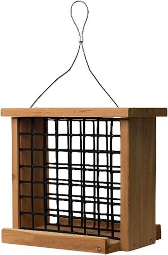 Cedar Seed Cake Bird Feeder