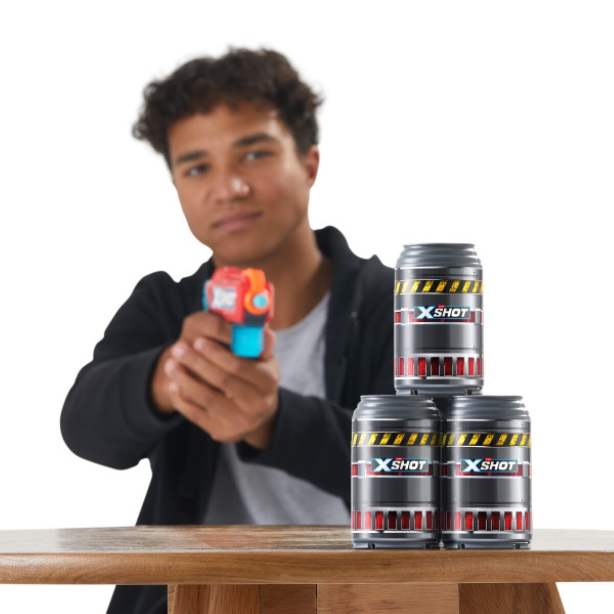 XSHOT Excel Double Kickback Blaster Combo Pack (8 Darts, 6 Cans)