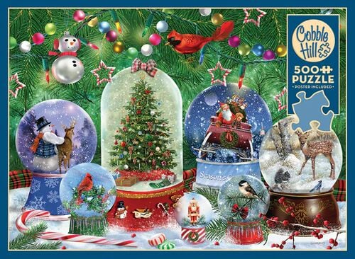 Snow Globes Puzzle - 500 Piece