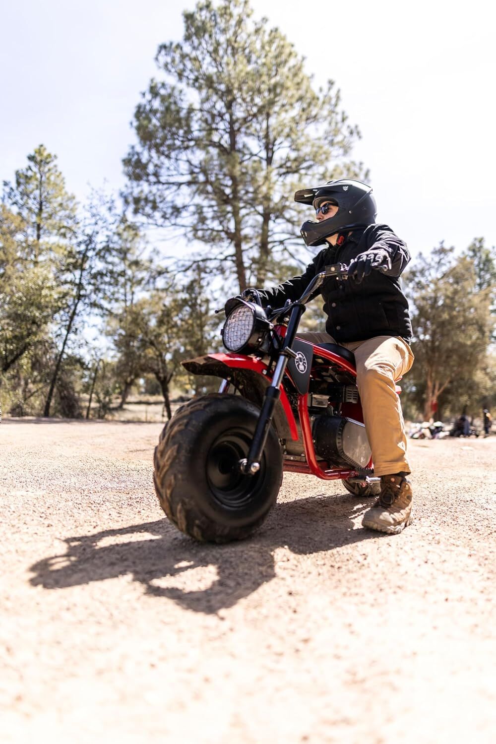 Coleman Powersports B200 Mini Bike in Red