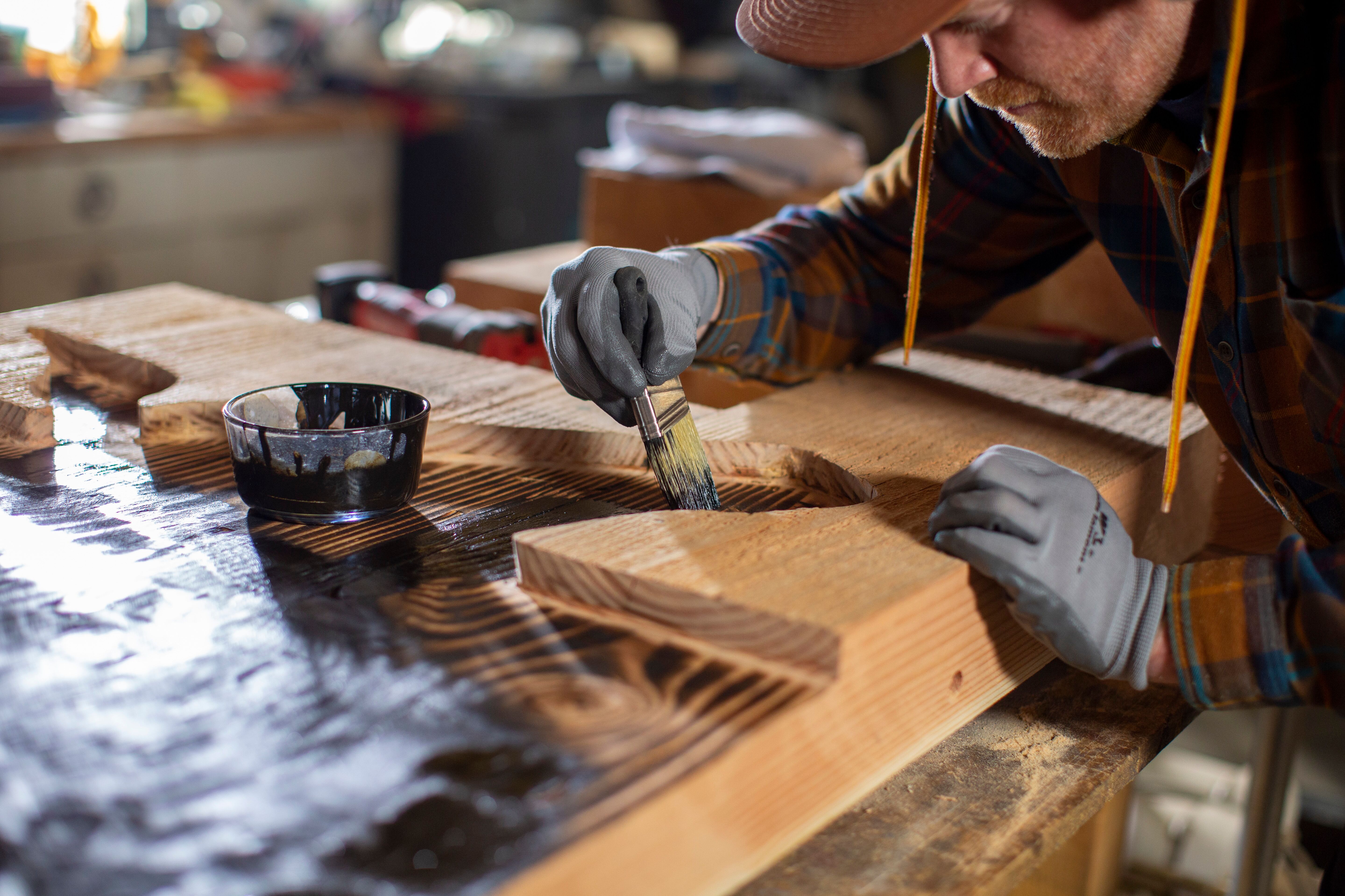 Men's 5-Pack Nitrile Coated Knit Gloves