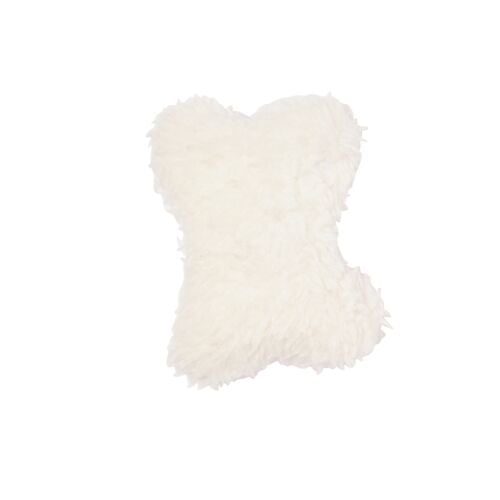 4" Plush Bone Squeaky Dog Toy