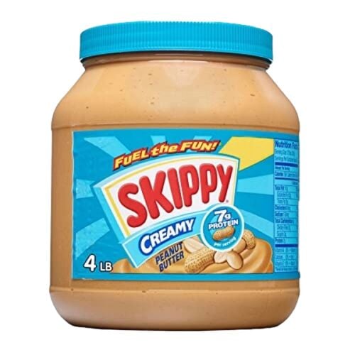 Skippy Peanut Butter 64 Oz Plastic Jar