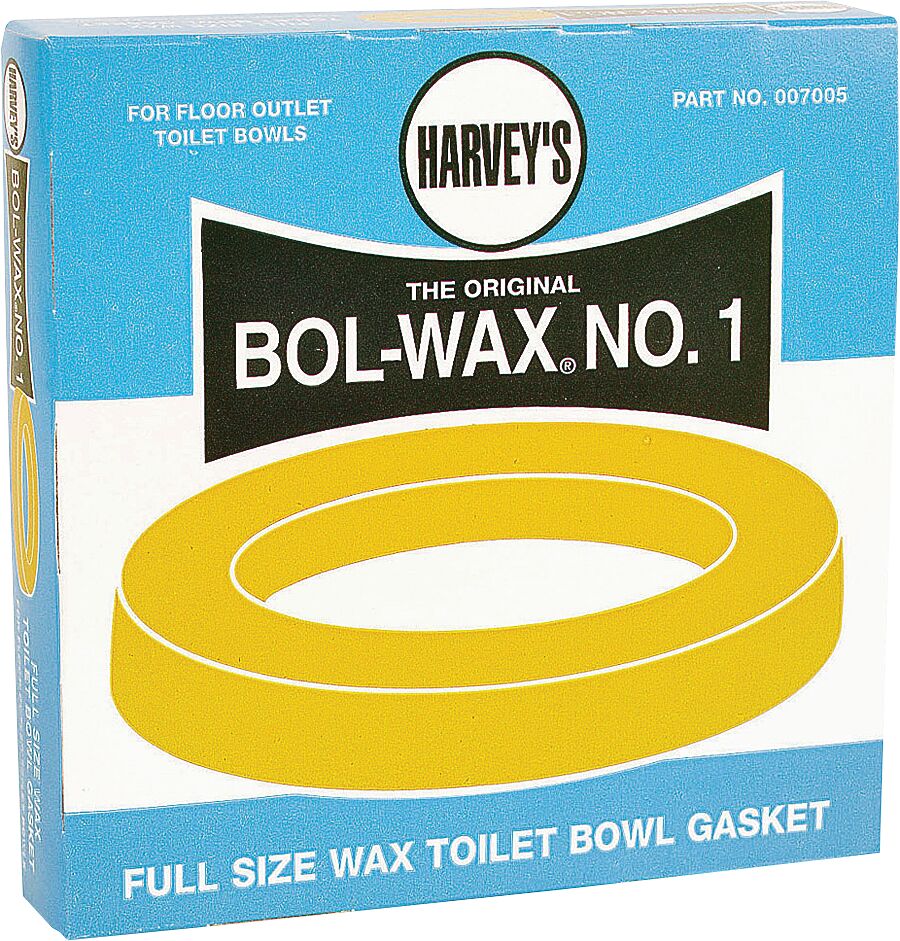 Harveys No Flange No. 1 Toilet Wax Ring