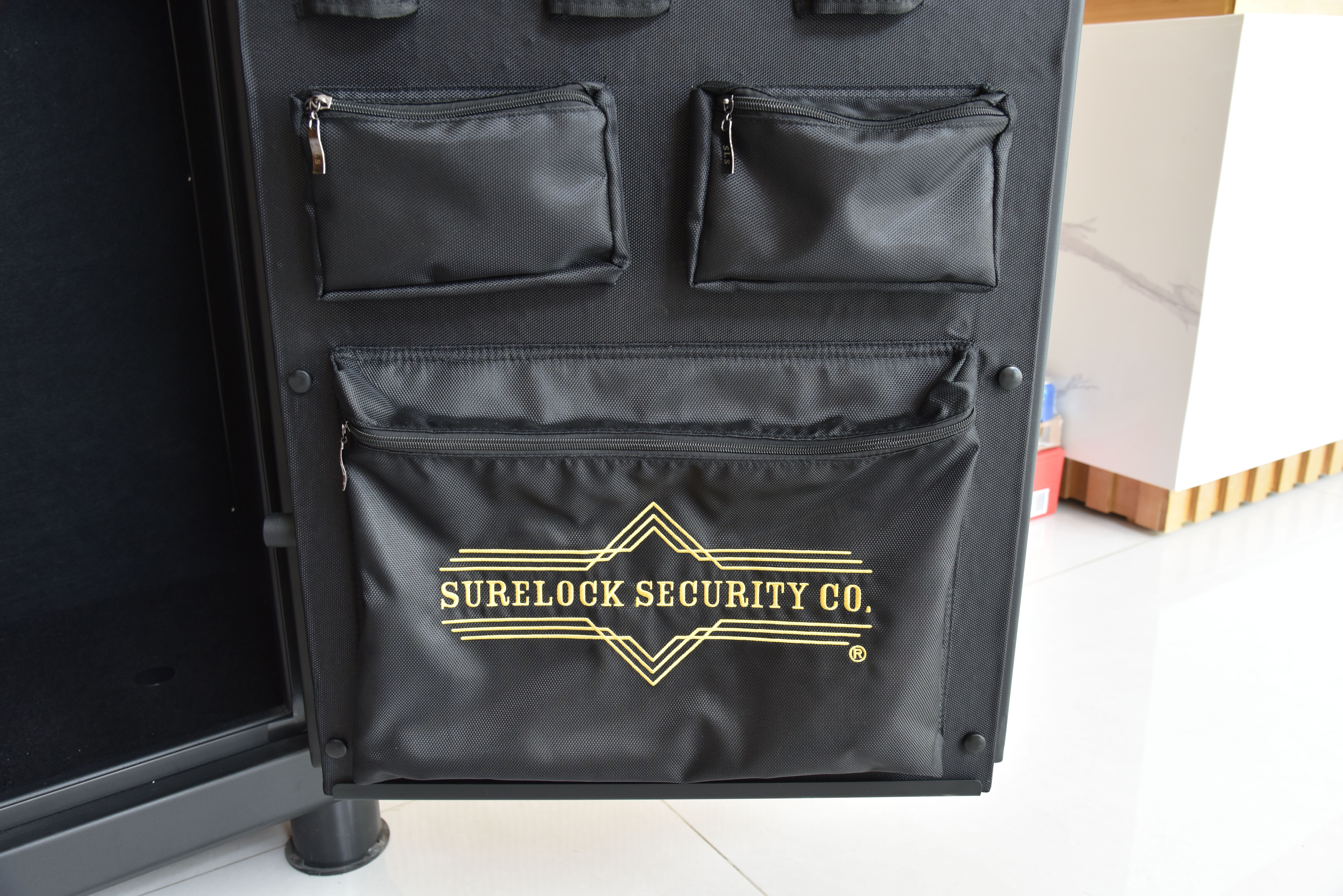 Surelock Security Co. Limited Edition 39-Gun Safe in Black and Gold
