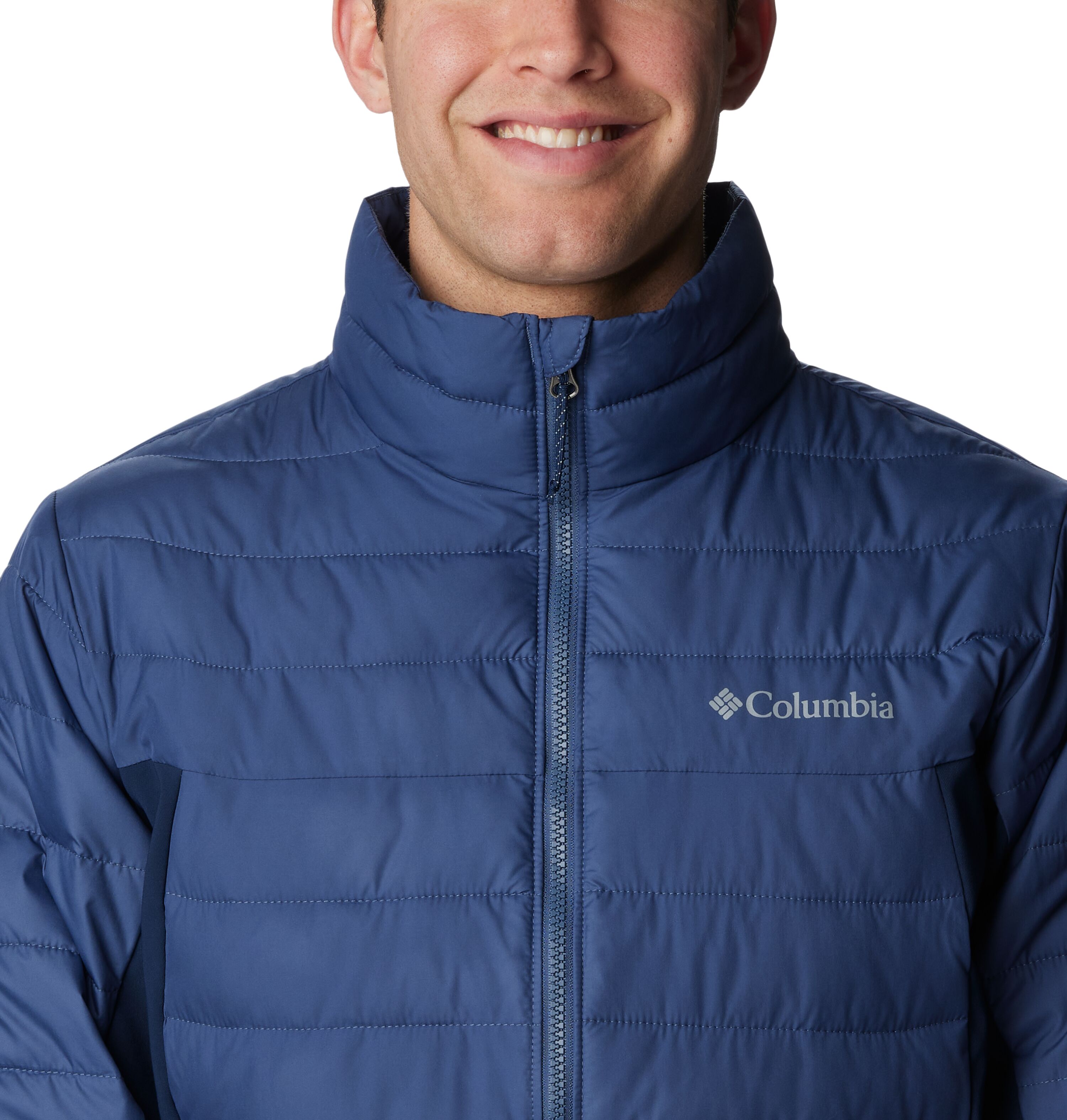 Men's Powder Lite Hybrid Jacket in Dark Mountain