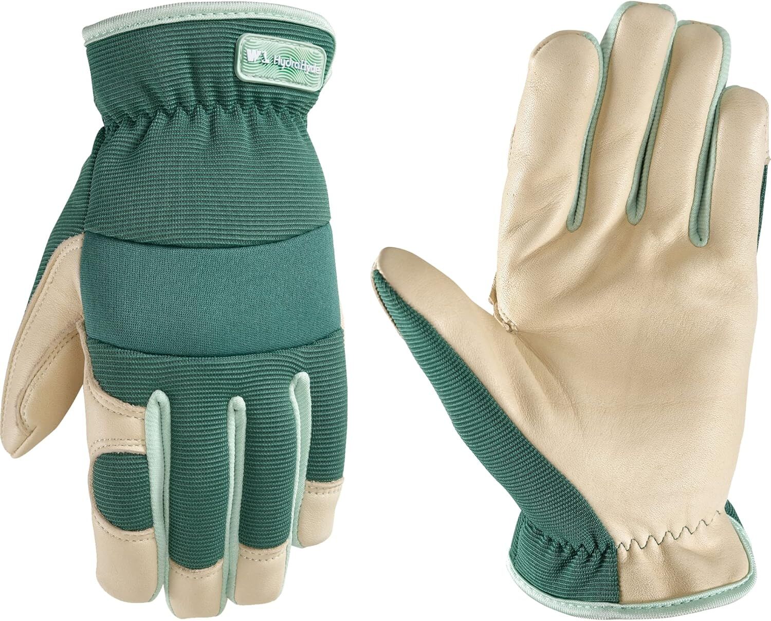 Women's HydraHyde Leather Hybrid Open Cuff Gloves