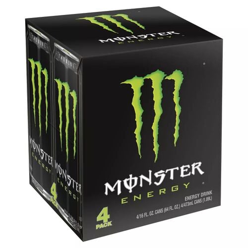 Original Green Energy Drink - 4-Pack/16 oz