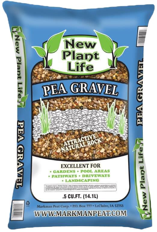 New Plant Life Pea Gravel 1/2 Cu Ft