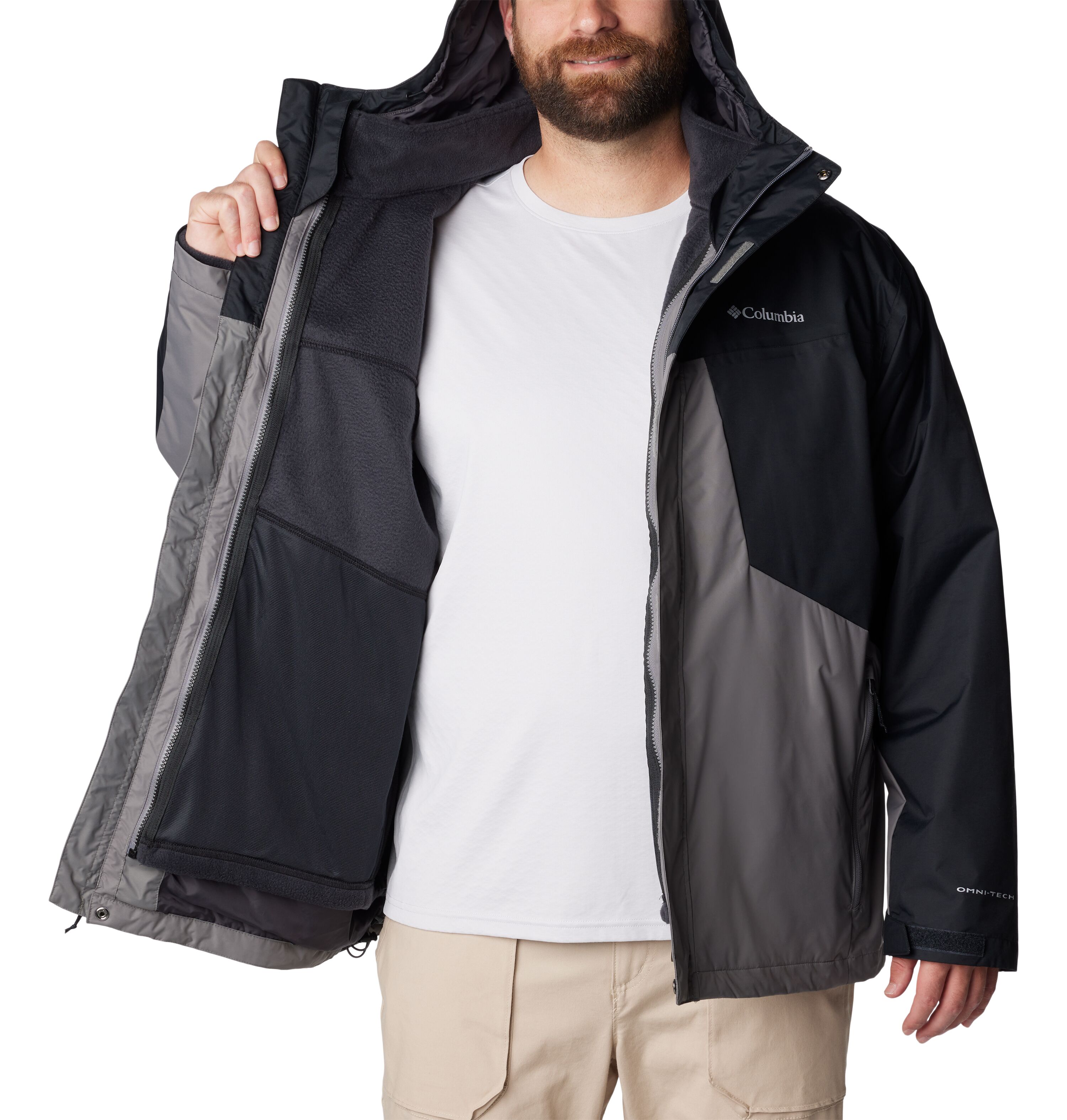 Men's Tunnel Falls Interchange Jacket in Grey
