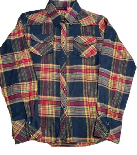 Women's Western Flannel Shirt - S-XL