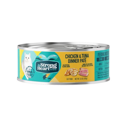 Chicken & Tuna Dinner Pate Wet Cat Food - 5.5 oz