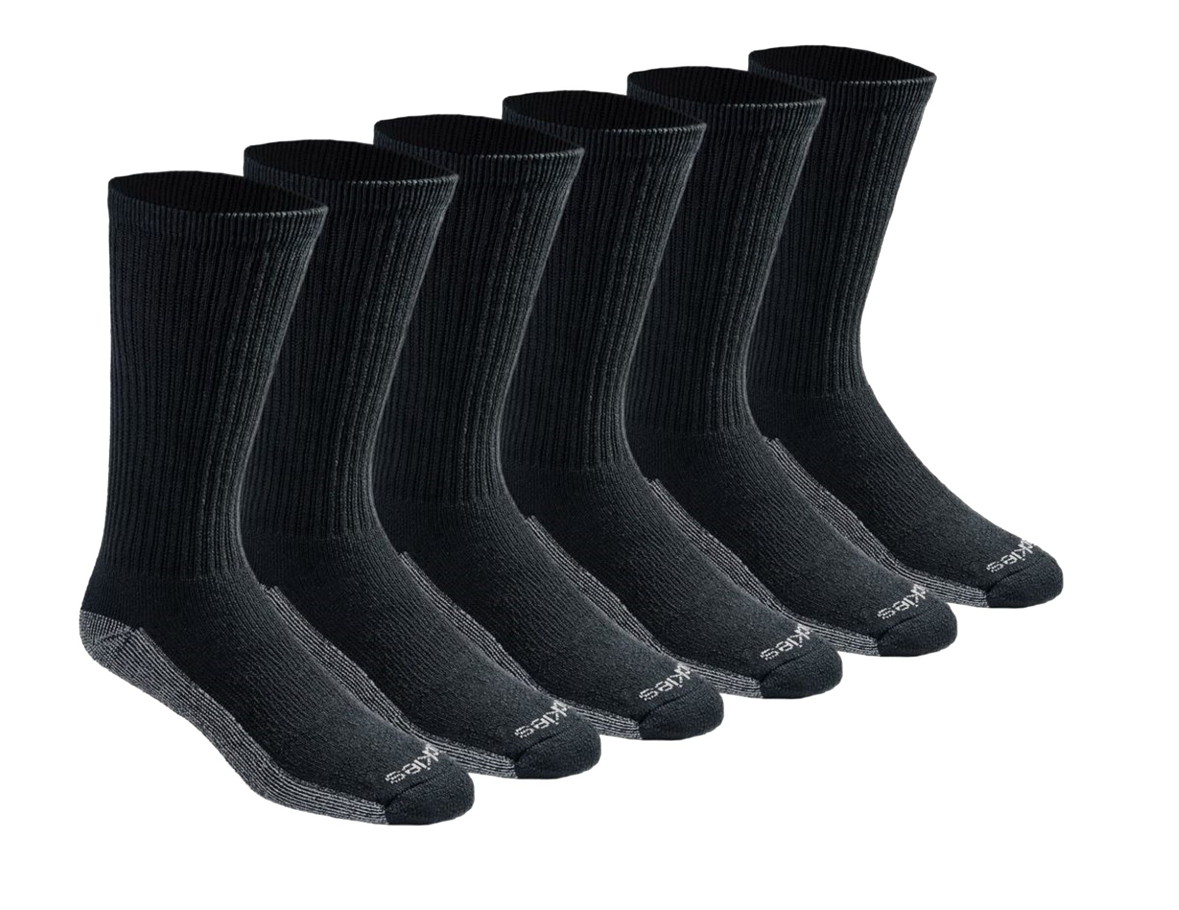 Men's 6 Pack Dri-Tech Comfort Crew Work Socks