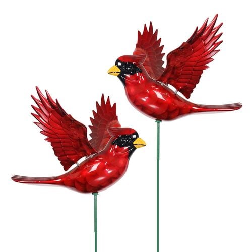 Windy Wings Cardinal Stake - Assorted